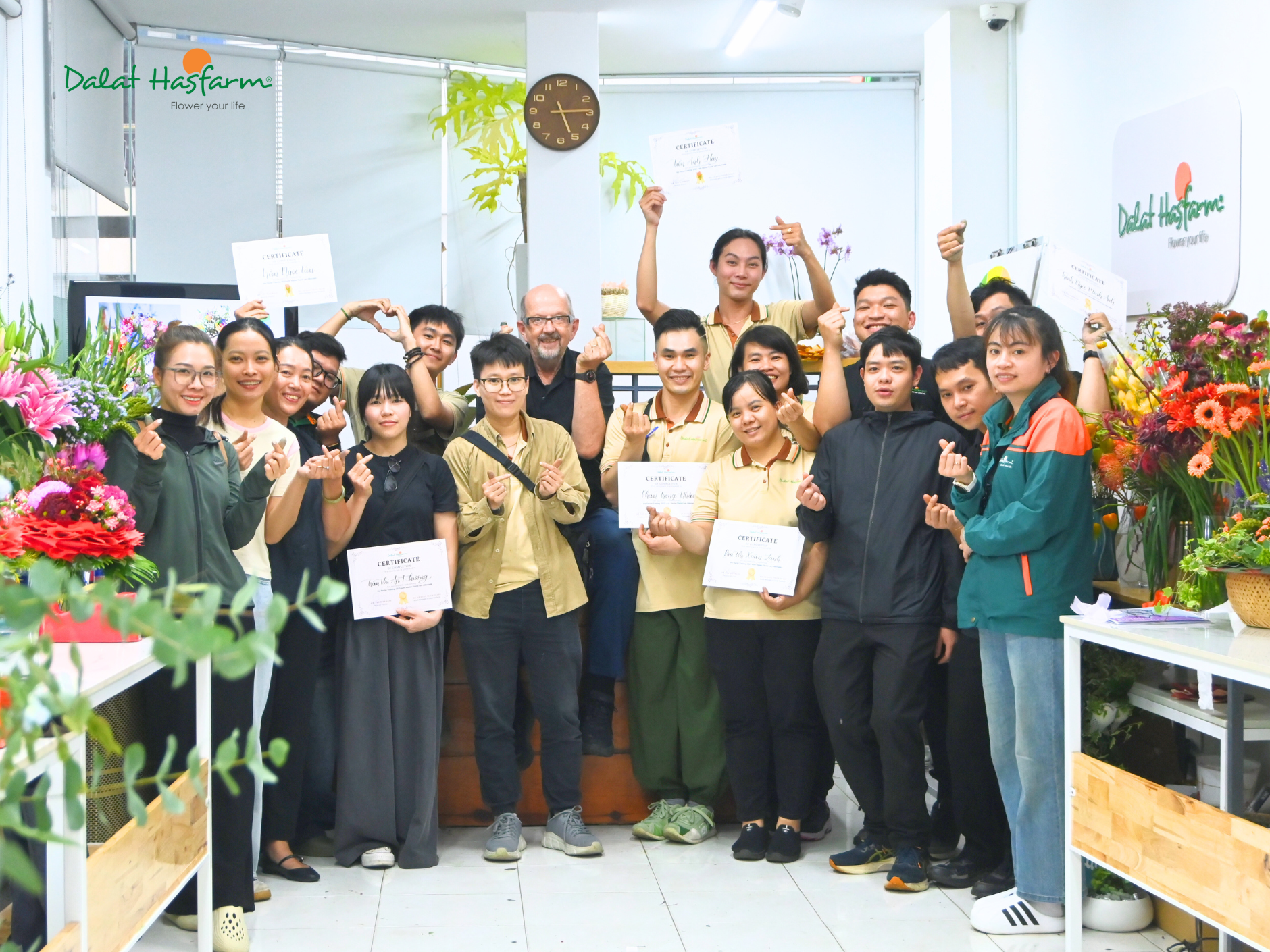 Dalat Hasfarm – Hành Trình Kiến Tạo Sáng Tạo Cùng "Florist Training 2025"