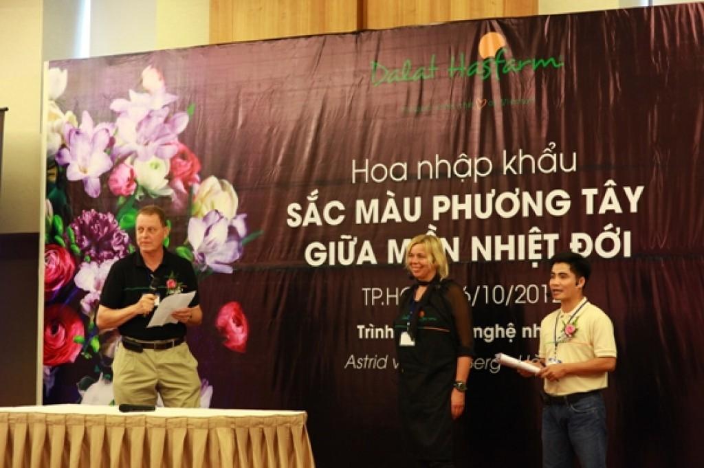 Sự kiện thiết kế hoa tươi nghệ thuật