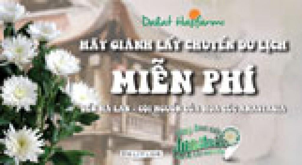 Miễn phí chuyến du lịch Hà Lan