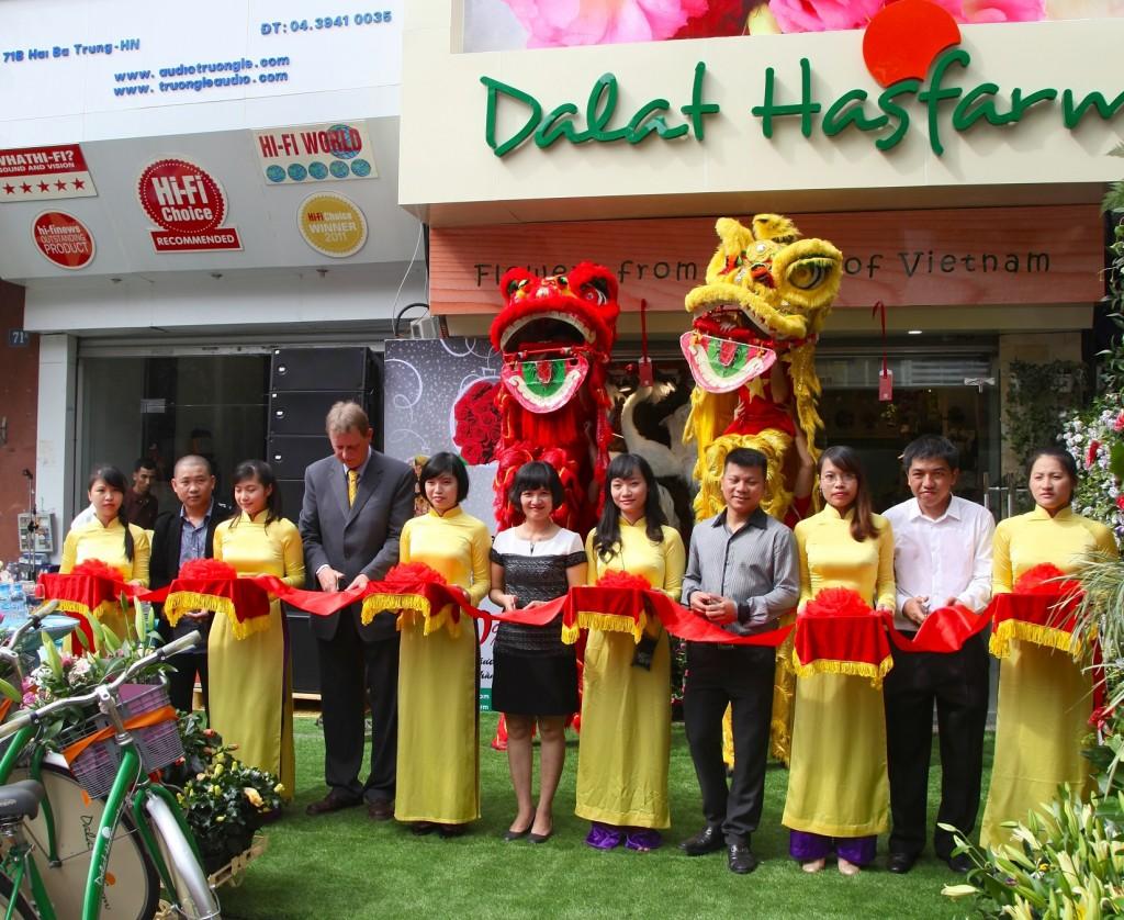 Dalat Hasfarm tưng bừng khai trương Shop bán lẻ tại Hà Nội