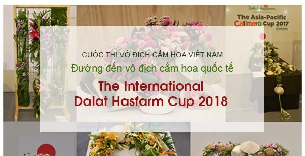 Thông báo: Cuộc thi Vô địch cắm hoa Việt Nam 2018